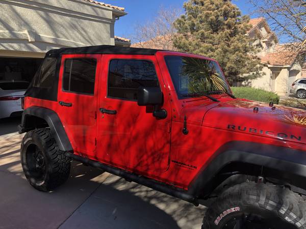 2016 Jeep Wrangler Rubicon Unlimited (49,000k miles/RED) - cars &... for sale in Albuquerque, NM – photo 5