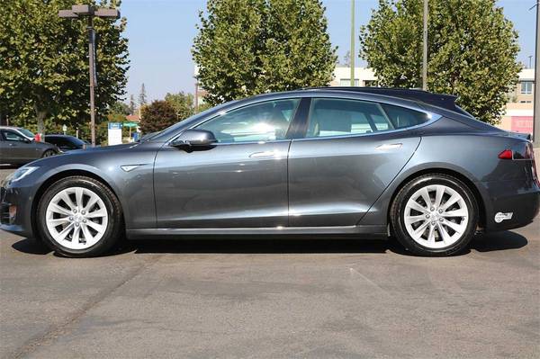 2016 Tesla Model S 75D hatchback Midnight Silver Metallic - cars &... for sale in San Jose, CA – photo 4