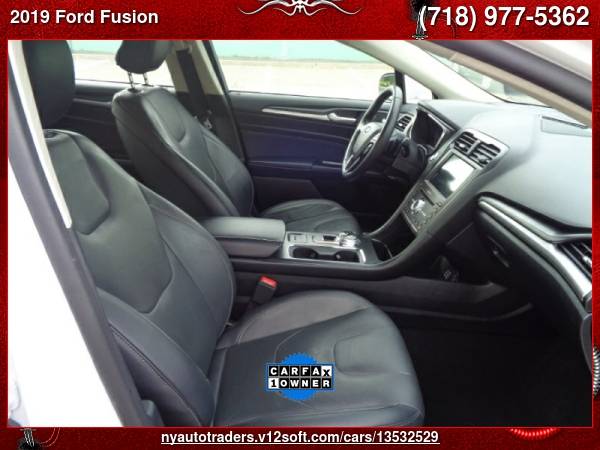 2019 Ford Fusion Titanium FWD - cars & trucks - by dealer - vehicle... for sale in Valley Stream, NY – photo 16