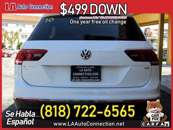 2018 Volkswagen Tiguan SE FOR ONLY 399/mo! - - by for sale in Van Nuys, CA – photo 6