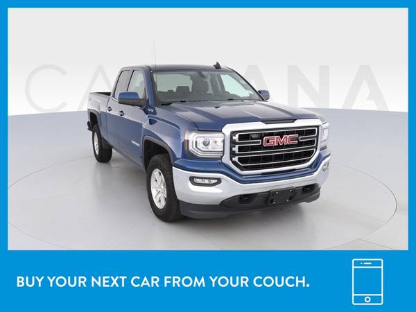 2017 GMC Sierra 1500 Double Cab SLE Pickup 4D 6 1/2 ft pickup Blue for sale in QUINCY, MA – photo 12