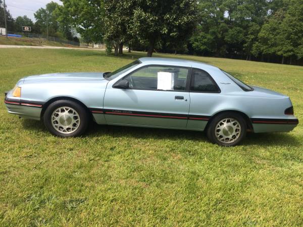 1987 tbird turbo coupe 1 owner for sale in DANIELSVILLE ga, SC – photo 2