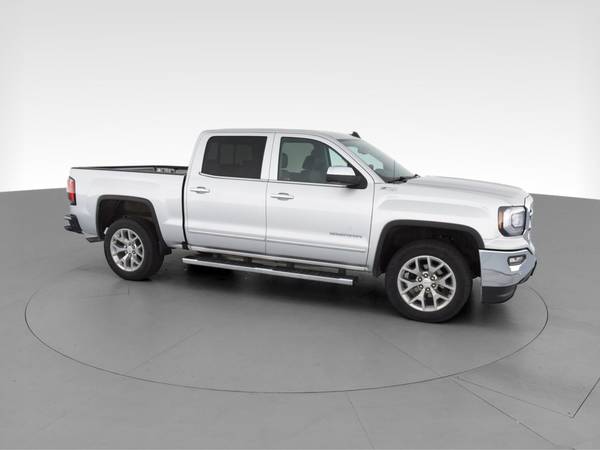 2018 GMC Sierra 1500 Crew Cab SLT Pickup 4D 5 3/4 ft pickup Silver -... for sale in Westport, NY – photo 14
