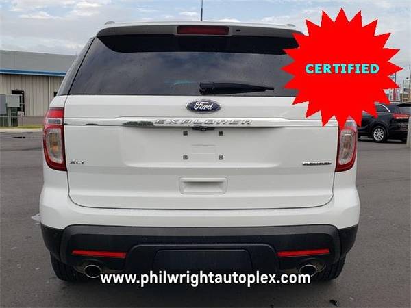 2015 Ford Explorer SUV XLT - White for sale in Russellville, AR – photo 10