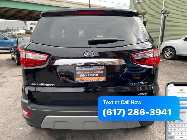 2020 Ford EcoSport Titanium AWD 4dr Crossover - Financing Available!... for sale in Somerville, MA – photo 8