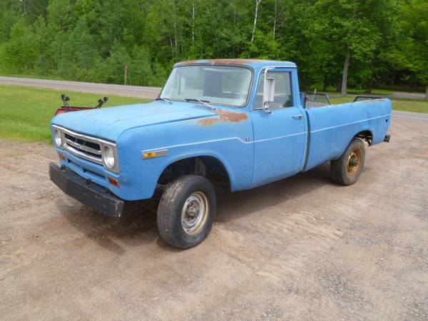 1970 INTERNATIONAL IH TRUCK PICK UP 4X4 V8 MANUAL TRANS RUNS DRIVES for sale in Westboro, WI