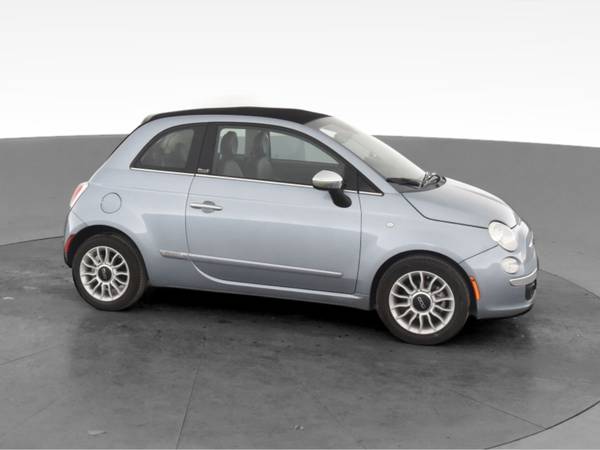 2013 FIAT 500 500c Lounge Cabrio Convertible 2D Convertible Blue - -... for sale in Ronkonkoma, NY – photo 14