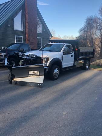 2019 Ford F550 XLT 4x4 dually dump for sale in Oakdale, CT – photo 3