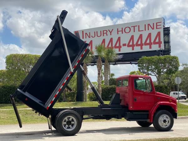 1997 Freightliner FL-80 Dump Truck 5 9 Cummins Red - cars & for sale in West Palm Beach, NC – photo 17