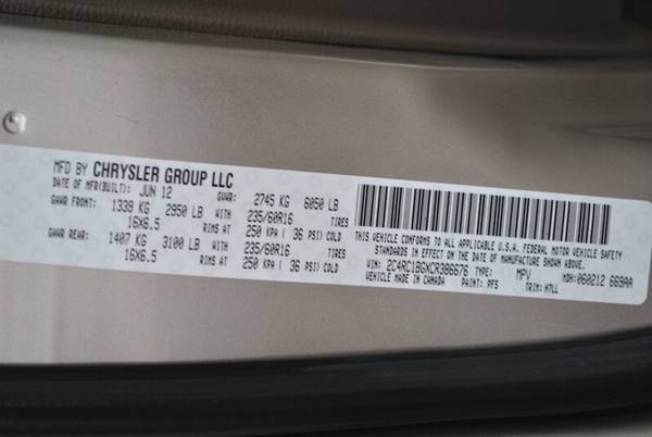 2012 CHRYSLER TOWN & COUNTRY TOURING REAR ENTERTAINMENT STOW N GO... for sale in Flushing, MI – photo 15
