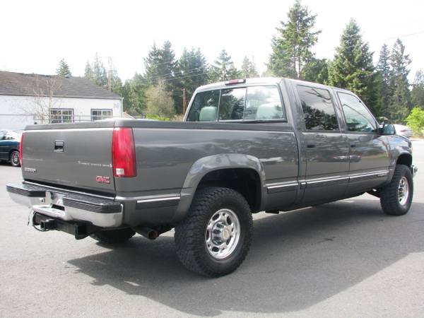 1999 GMC Sierra 2500 Crew Cab 4dr 154 5 WB 4WD - - by for sale in Roy, WA – photo 10
