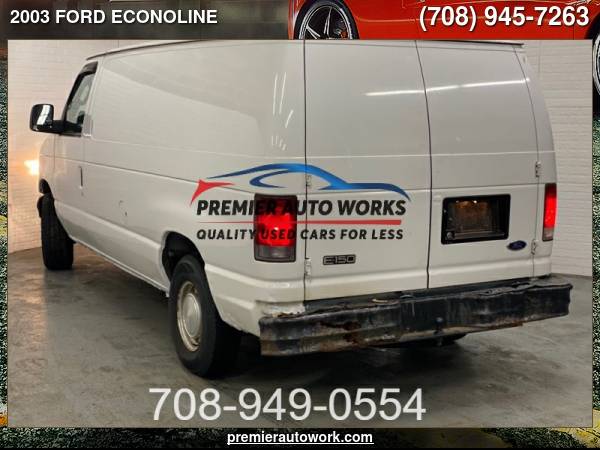 2003 FORD ECONOLINE E150 VAN - cars & trucks - by dealer - vehicle... for sale in Alsip, IL – photo 4