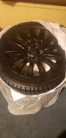 BRIDGESTONE BLIZZACK TIRES LIKE BRAND NEW WITH BUICK RIMS - cars &... for sale in Sioux Falls, SD – photo 2
