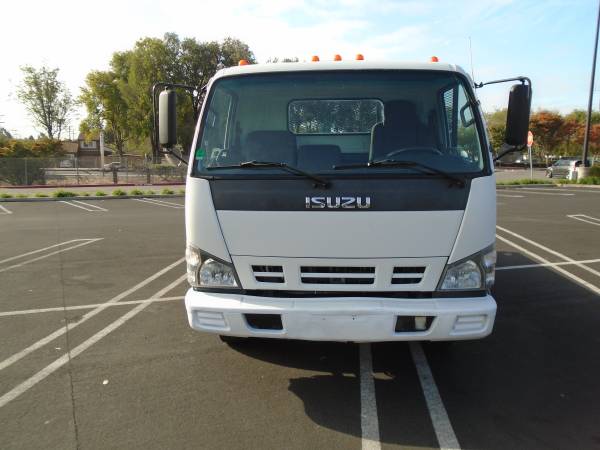 2007 ISUZU NPR HD WITH 12' FLAT BED for sale in San Leandro, CA – photo 8
