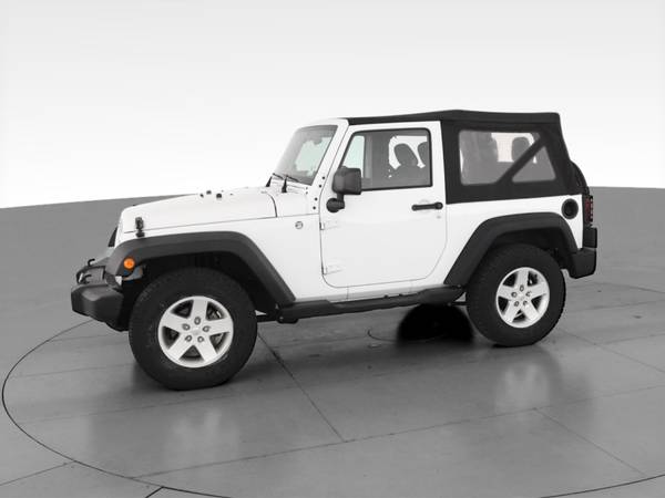 2015 Jeep Wrangler Sport S Sport Utility 2D suv White - FINANCE... for sale in Fayetteville, NC – photo 4