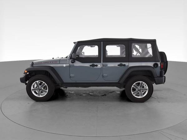 2014 Jeep Wrangler Unlimited Sport S SUV 4D suv Blue - FINANCE... for sale in Fort Wayne, IN – photo 5