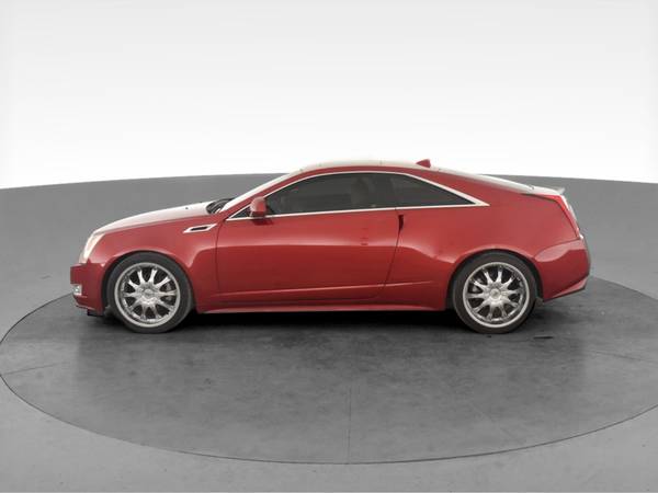 2011 Caddy Cadillac CTS 3.6 Coupe 2D coupe Red - FINANCE ONLINE -... for sale in Van Nuys, CA – photo 5