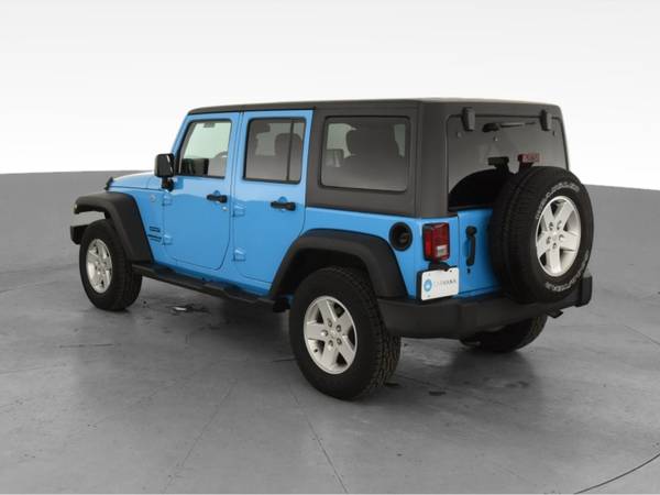 2017 Jeep Wrangler Unlimited Sport S Sport Utility 4D suv Blue - -... for sale in owensboro, KY – photo 7