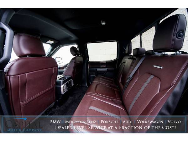 Super Crew'17 Ford F150 Platinum Pkg w/360° Cam! Under $40k! - cars... for sale in Eau Claire, WI – photo 8