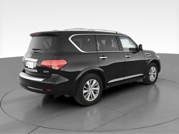 2016 INFINITI QX80 Sport Utility 4D suv Black - FINANCE ONLINE -... for sale in Washington, District Of Columbia – photo 11