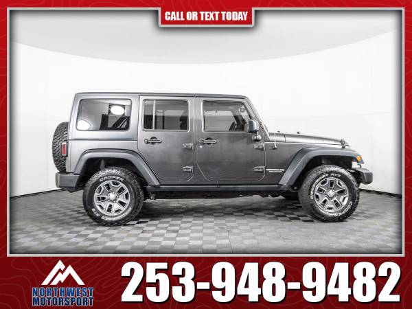 2017 Jeep Wrangler Unlimited Rubicon 4x4 - - by for sale in PUYALLUP, WA – photo 4