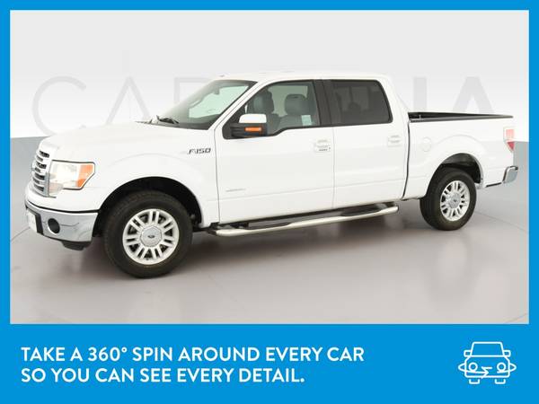 2014 Ford F150 SuperCrew Cab Lariat Pickup 4D 5 1/2 ft pickup White for sale in Other, OR – photo 3