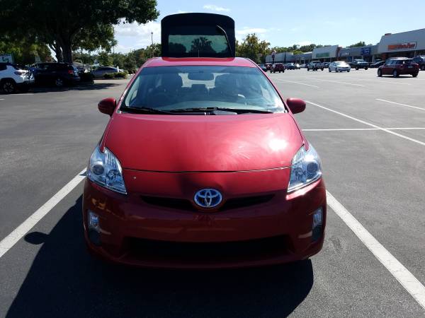 2010 Prius Red - Garage Kept, 62k Miles, All Service Records available for sale in DUNEDIN, FL – photo 2