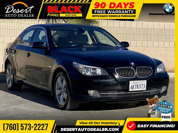 2008 BMW 528xi AWD 1 OWNER 88,000 MILES Sedan is clean inside and... for sale in Palm Desert , CA – photo 4