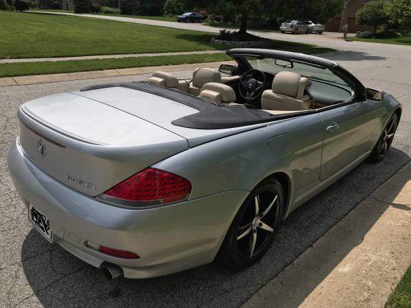 2004 BMW 645CI Convertible - Only 133K miles - New Tires and Rims for sale in McCordsville, IN – photo 7