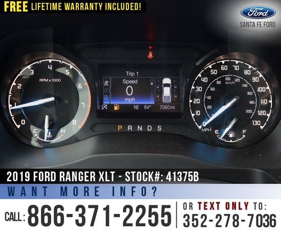 2019 FORD RANGER XLT Camera, Touchscreen, FordPass Connect for sale in Alachua, FL – photo 16