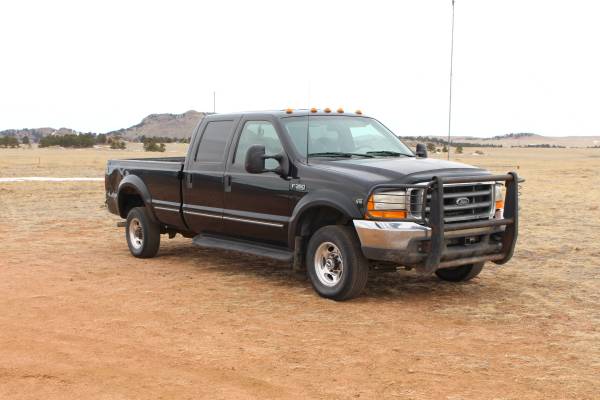 1999 Ford F350 F-350 4WD crew cab strong truck - - by for sale in Other, WY – photo 7