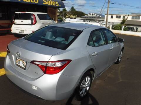 2016 TOYOTA COROLLA LE New OFF ISLAND Arrival 5/12 Low Miles READY! for sale in Lihue, HI – photo 6
