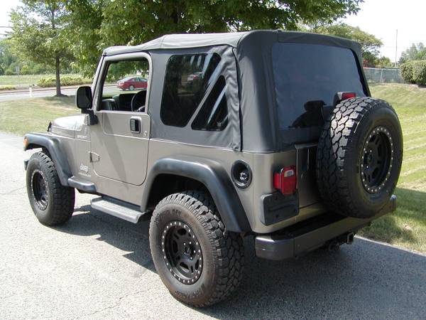 2004 Jeep Wrangler 6cyl Automatic - cars & trucks - by owner -... for sale in romeoville, IA – photo 5