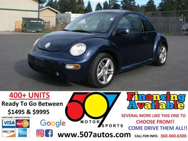 2005 Volkswagen New Beetle Coupe 2dr GLS Turbo Auto - cars & trucks... for sale in Roy, WA – photo 2