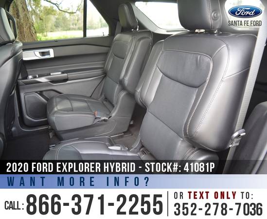 2020 FORD EXPLORER HYBRID LIMITED Leather Seats - SYNC for sale in Alachua, FL – photo 16