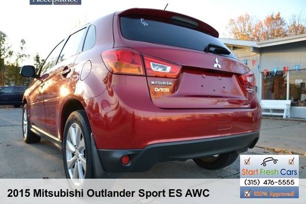 2015 MITSUBISHI OUTLANDER SPORT ES AWC - cars & trucks - by dealer -... for sale in Syracuse, NY – photo 3