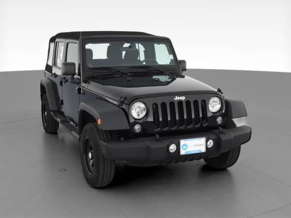 2014 Jeep Wrangler Unlimited Sport SUV 4D suv Black - FINANCE ONLINE... for sale in Youngstown, OH – photo 16