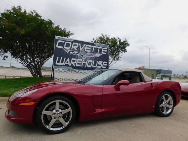 2008 Chevrolet Corvette Convertible NPP, Auto, Chromes, Only for sale in Dallas, TX – photo 2