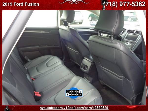 2019 Ford Fusion Titanium FWD - cars & trucks - by dealer - vehicle... for sale in Valley Stream, NY – photo 15