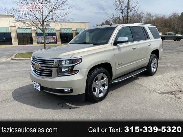 2015 Chevrolet Tahoe 4WD 4dr LTZ - - by dealer for sale in Rome, NY