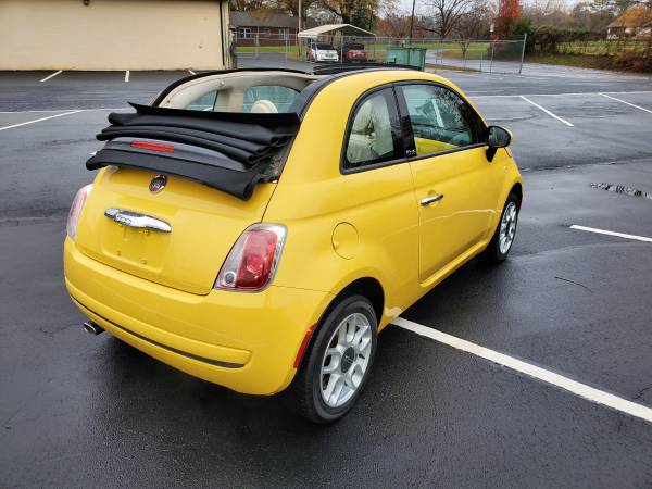 2013 Fiat 500c Convertible - cars & trucks - by dealer - vehicle... for sale in Newton, NC – photo 6