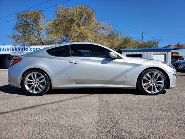 2013 Hyundai Genesis Coupe 3.8 Track Coupe 2D coupe SILVER - cars &... for sale in El Paso, TX – photo 4