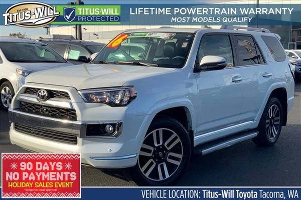 2016 Toyota 4Runner 4x4 4WD 4 Runner Limited SUV - cars & trucks -... for sale in Tacoma, WA – photo 12