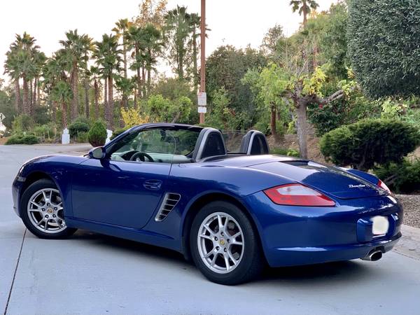 Porsche Boxster Convertible 78K Miles Clean Title Gorgeous Blue... for sale in Del Mar, CA – photo 3
