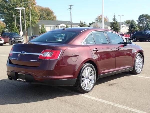 2011 Ford Taurus sedan Limited (Bordeaux Reserve Red Metallic)... for sale in Sterling Heights, MI – photo 8