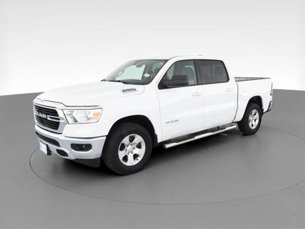 2019 Ram 1500 Crew Cab Big Horn Pickup 4D 5 1/2 ft pickup White - -... for sale in Palmdale, CA – photo 3