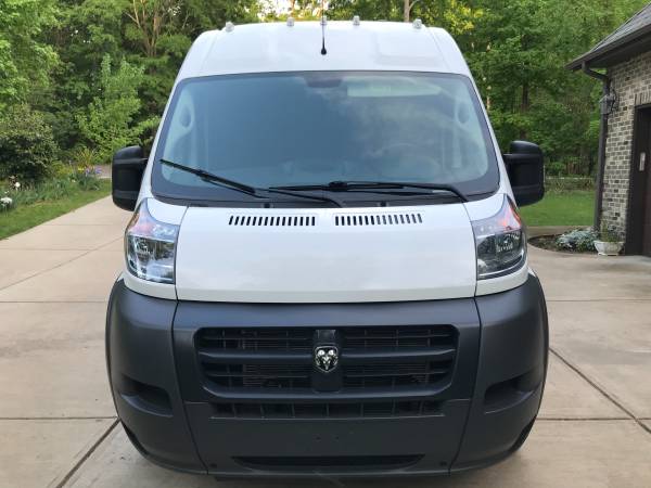 2018 RAM ProMaster 1500 High Roof Cargo Van White 62k mi - cars & for sale in Monroe, NC – photo 2
