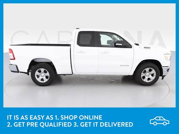 2020 Ram 1500 Quad Cab Big Horn Pickup 4D 6 1/3 ft pickup White for sale in Sausalito, CA – photo 10