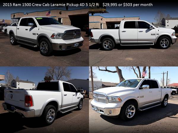 2015 Ram 1500 Crew Cab Laramie Pickup 4D 4 D 4-D 6 1/3 ft FOR ONLY for sale in Greeley, CO – photo 21