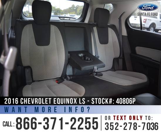 16 Chevrolet Equinox LS Touchscreen, Camera, Cruise Control for sale in Alachua, FL – photo 16